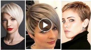The Most Amazing Short hair pixie Bob cutting ideas ✴️ #hottest #motherofthebride #trendy_pic...