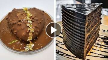 How To Make Chocolate Cake Decorating | So Yummy Cakes Recipe Tutorial