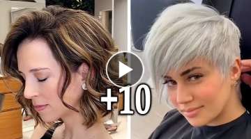 Short Haircuts Trends For Women | Hair Transformation ▶3