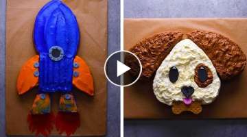10 Crazy Clever Sheet Cake Hacks! | Cake Decorating and Hacks by So Yummy