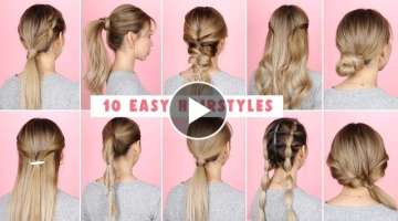 10 Easy Hairstyles for Long Hair
