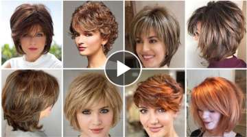 Top 40 Short Haircuts For 40+ Women Trending in 2022//Best HairStyles For Short Hair