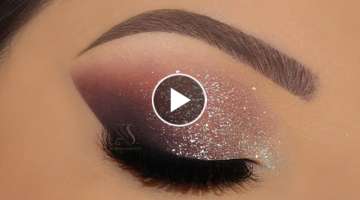 Glitter + Plum Cat Smokey Eyes | Melissa Samways
