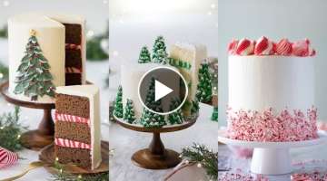 Amazing Christmas Cake Decorating Compilation