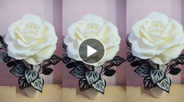 DIY Tutorial cara membuat Bunga Mawar dari Plastik Kresek