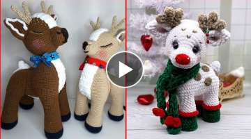 Crochet reindeer pattren free