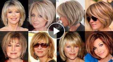 Outstanding Short Haircuts with Attractive Hair Dye Color Makeover For Women Any Ge 40-50-60 & Mo...
