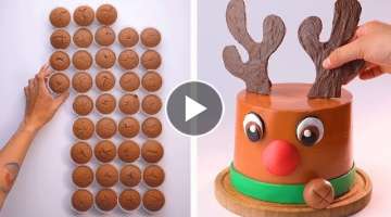 How To Make Cake Decorating Ideas | So Yummy Cake Recipe | Tasty Plus Cake Tutorial for Holiday