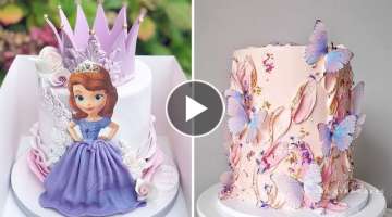 Easy & Creative Idea Cake Decorating At Home | So Yummy Colorful Cake You Should Try | So Tasty