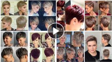 top trending 45+ and #hottest #hairdye colors with stylish short hair hairstyles ideas #trendyide...