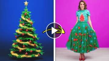 LAST MINUTE CHRISTMAS DIY CRAFTS | COOL IDEAS WITH GLUE GUN AND OTHER SIMPLE THINGS
