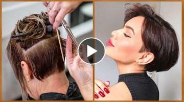 10+ Classy and Simple Short Hairstyles To Try In 2021 ???????? Top Viral Haircut Ideas Compilatio...
