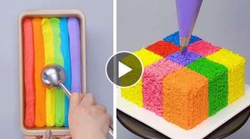 Top 10 Amazing Rainbow Chocolate Cake | How To Make Dessert Recipe For Everyone