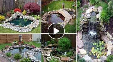 30 Breathtaking Backyard Pond Ideas | garden ideas