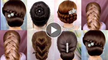 6 Easy Hairstyles| hairstyles for girls| Open hairstyles | Hairstyle | how to style long hair