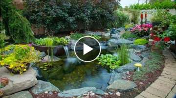21+ Small Garden Backyard Aquariums Ideas That Will Beautify Your Green World | garden ideas