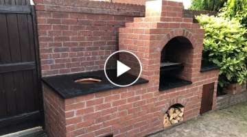 How to build a brick BBQ. How to build a Tandoor. How to build a Pizza Oven Rotisserie DIY BBQ Bu...