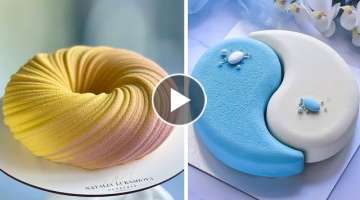 Yummy Chocolate Mirror Glaze Cake Recipe #6 | Easy Dessert Recipes to Impress Your Dinner Guests