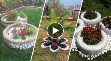 25+ Flower Bed Ideas Made From Cheap Materials