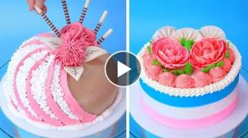 So Yummy Colorful Cake Decorating Tutorials For Everyone | Amazing Colorful Cake Recipes
