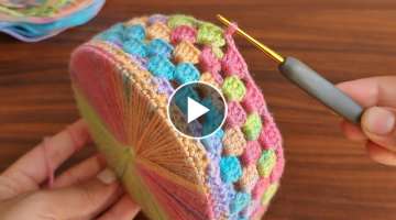 Wow! Super very easy crochet ???? I knitted my friends and they like it /#easy #knitting