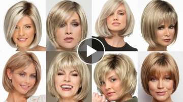 Outstanding Short Hair Hairstyles For Round Face With Amazing Hair Coloring Styling 2022/Part 2