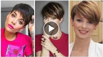 Gorgeous And Modern Women Vintage Short Pixie HairCuts over ages 50 60 70 80