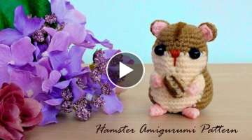 Hamster Amigurumi : Crochet Pattern แพทเทิร์นโครเชต์แฮมส�...