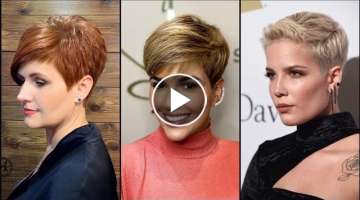 Women Short Fine PIXIE Haircut Ideas Most Viral 20-2021 | Pixie Cuts For Women | Wavy Pixie Cut
