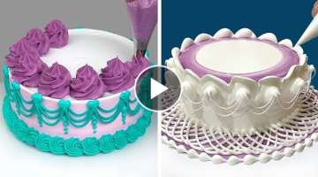 Perfect Cake Decorating Ideas For Everyone ???? Most Satisfying Chocolate Recipes ???? Yummy Birt...