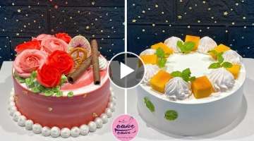 Easy and Quick Cake Recipe | Most Satisfying Cake Decorating Tutorials | Cake Designs 2021