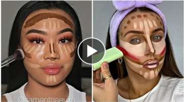 Os Melhores Tutoriais de Maquiagem das Gringas ????New Makeup Trends 2021