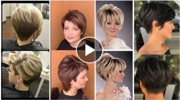 Top Trending 32 Hair Dye Colours Ideas With Short Layer's Pixie Bob HairCuts Image's