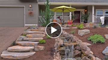 20 Eye Catching Front Yard Landscaping Ideas and Tips | diy garden