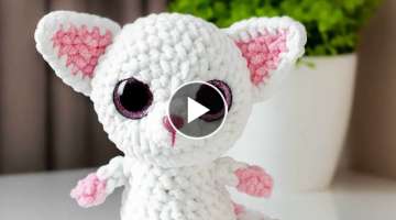 Amigurumi lemur free crochet pattern