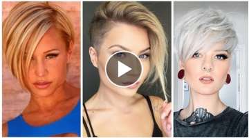 Latest Top Trending 34 Beautiful Hair Shades color with Short hair cuts .