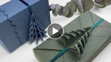 Gift Wrapping | 聖誕禮物包裝 + 聖誕樹折紙教學2.0（2022）