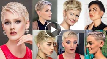 45 Very Short PIXIE HairCuts For Women's really Cute Short HairCuts for 2023 Women/Short HairCuts