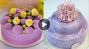 Glaze Cake | Top 10 JULY Chocolate Mirror Glaze Cake Recipe | Satisfying Cake Decorating Videos