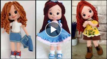 diy best Crochet Barbie doll ideas||crochet patterns||gorgeous crochet handmade toy's