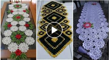 Most Elegant And Classy Crochet Table Runners Patterns