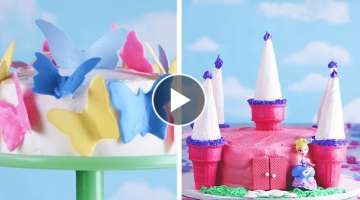 7 Easy and Adorable Cakes for Kids! | Desserts and Sweet Treat Recipes for Children by So Yummy