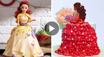 Top Fondant Princess Cake Compilation | Beautifully Easy Colorful Cake Decorating Ideas