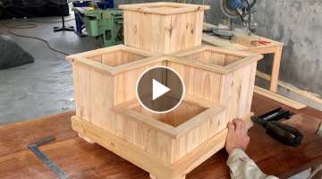 Amazing Woodworking Projects For your Garden Ideas - Build A Unique Beautiful And Tree Planting B...