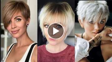 Assymetrical Pixie Haircut Style For Women's Any Ages 40-50-60 |. Long Pixie Cut | Boy Cut For Gi...
