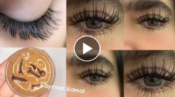 You won't believe! Long eyelashes and thick eyebrows in just a week. With natural ingredients, ge...
