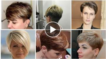 Gorgeous And ❤️#hottest Short Layers Pixie HairCuts.