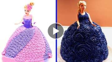 Top 4 Barbie Cake Tutorial Compilation 2019 - YUMMY CAKE - Most Satisfying Cake Styles Video