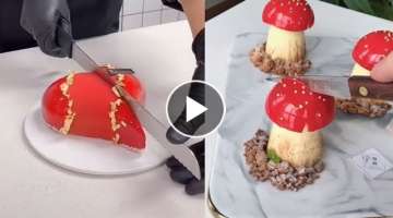 Asian Ninja Cake Cutting | Oddly Satisfying Cake Cutting Video | Hyperrealistic Illusion Cakes