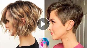Hottest Pixie and Short Haircut For Women In April | Hot Trend Women Short Haircut #7